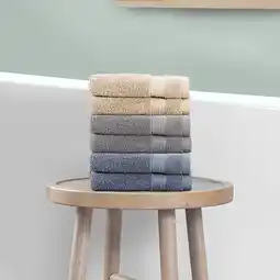 Costco Grandeur 100% Cotton Hand Towel, 2 Pack, in 3 Colours offer