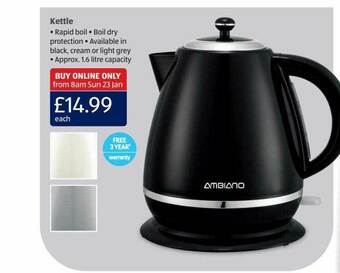Aldi Kettle offer