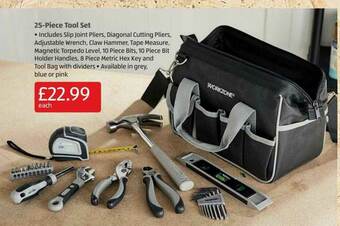 Aldi 25-piece Tool Set offer