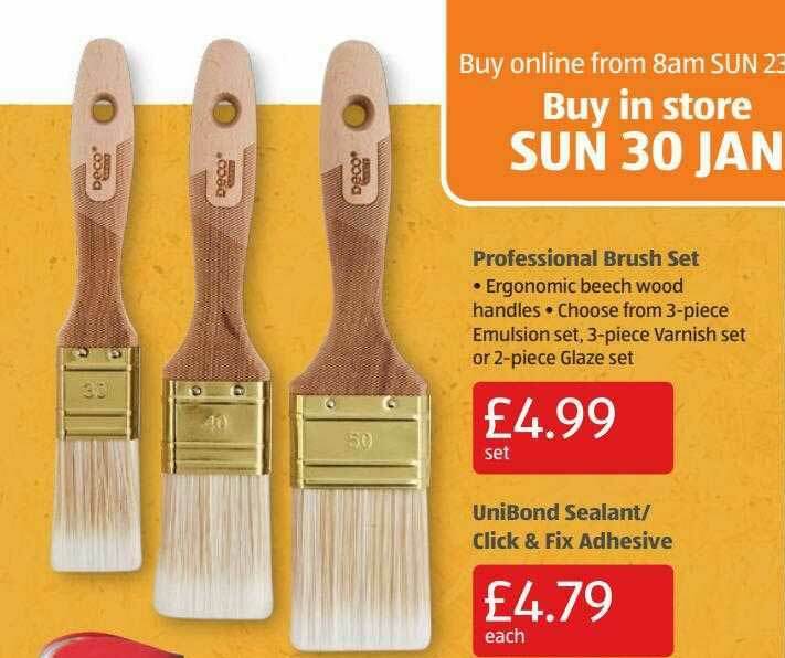 Professional Brush Set offer at Aldi