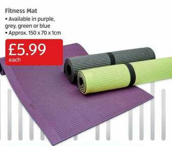 Aldi Fitness Mat offer
