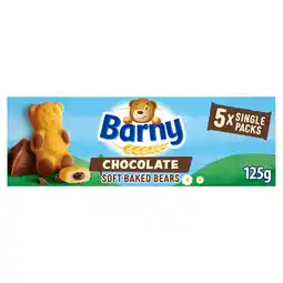 Iceland Barny 5 pack Chocolate Soft Baked Bears 125g (5 X 25g) offer
