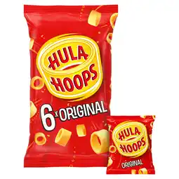 Iceland Hula Hoops Original Multipack Crisps 6 Pack SRP offer