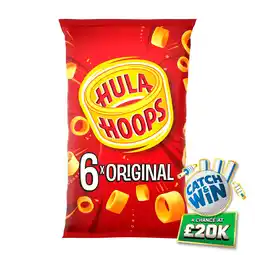 Iceland Hula Hoops Original Multipack Crisps 6 Pack SRP offer