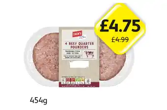 Londis Jack's Beef Quarter Pounders offer