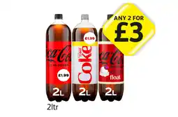 Londis Coca Cola Zero Sugar, Diet Coke, Cherry Float offer
