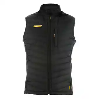 Costco Dewalt Men's Gilet in Black and 4 Sizes offer