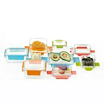 Costco Glasslock Premium Food Storage Boxes, 18 Piece Set offer
