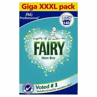Costco Fairy Non-Bio Washing Powder, 140 Wash offer