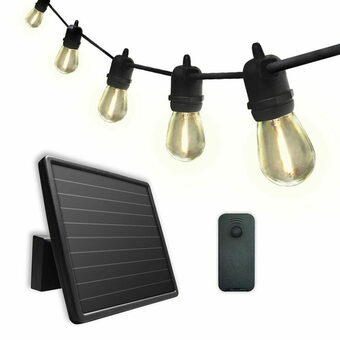 Costco Sunforce Solar String Lights with Remote Control offer