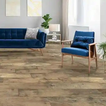 Costco Golden Select Rustic (Oak) Splash Shield AC5 Laminate Flooring with Foam Underlay - 1.146 m² Per Pack offer