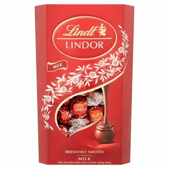 Costco Lindt Lindor Milk Chocolate Truffles, 600g offer