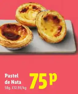 Lidl Pastel de Nata offer