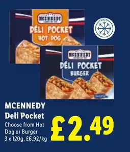 Lidl MCENNEDY Deli Pocket offer