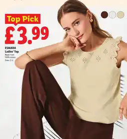 Lidl ESMARA Ladies' Top offer