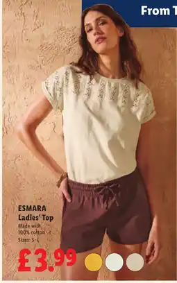 Lidl ESMARA Ladies' Top offer
