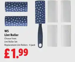 Lidl W5 Lint Roller offer