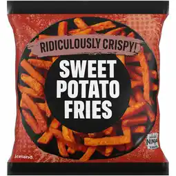 Iceland Iceland Ridiculously Crispy Sweet Potato Fries 600g offer