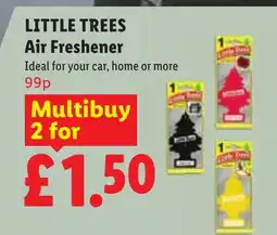 Lidl LITTLE TREES Air Freshener offer