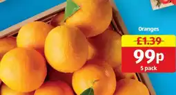 Aldi Oranges offer