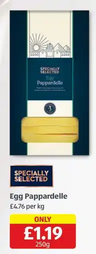 Aldi Egg Pappardelle offer
