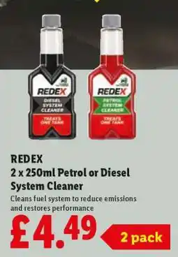Lidl REDEX offer