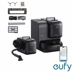 Costco Eufy E28 Omni Robot Vacuum in Black offer