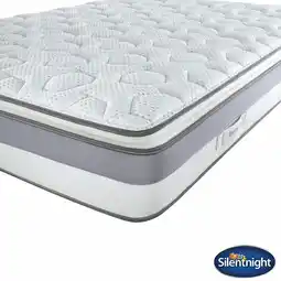 Costco Silentnight MemoryCool 2000 Pocket Pillow Top Mattress in 4 Sizes offer