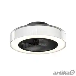 Costco Artika Groove 20 (51cm) Fan Light with Remote Control offer
