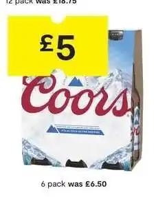 SuperValu Coors offer