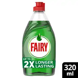 Iceland Fairy Original Washing Up Liquid Green with LiftAction 320 ML offer