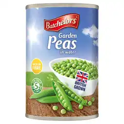 Iceland Batchelors Garden Peas in Water 300g offer
