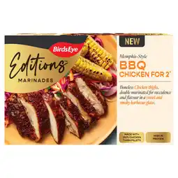 Iceland Birds Eye Memphis BBQ Marinated Chicken Thigh Fillets 250g offer