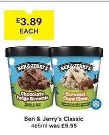 SuperValu Ben & Jerry's Classic offer