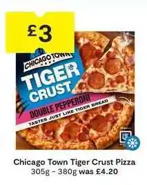 SuperValu Chicago Town Tiger Crust Pizza offer