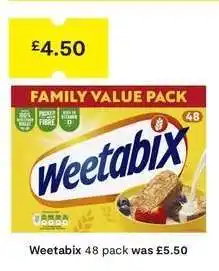 SuperValu Weetabix offer