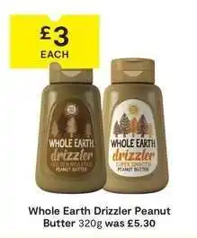 SuperValu Whole Earth Drizzler Peanut Butter offer