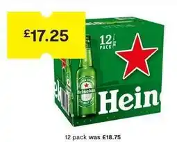 SuperValu Heineken 12 Pack offer