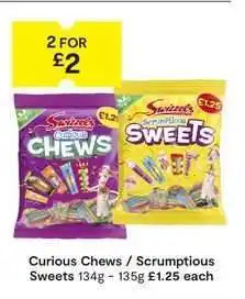 SuperValu Curious Chews / Scrumptious Sweets offer