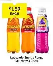 SuperValu Lucozade Energy Range offer