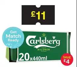 SuperValu Carlsberg Danish Pilsner offer