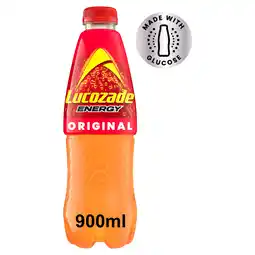 Iceland Lucozade Energy Drink Original 900ml offer