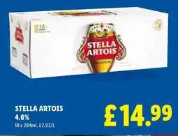 Lidl Stella Artois offer