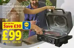Lidl SILVERCREST Premium Electric Barbecue & Smoker offer