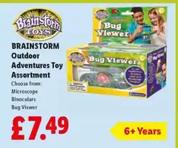 Lidl BRAINSTORM Outdoor Adventures Toy Assortment offer