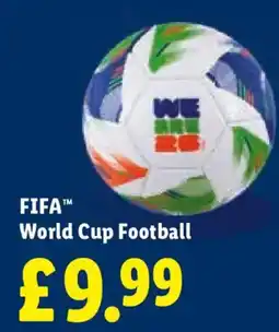 Lidl FIFA™ World Cup Football offer