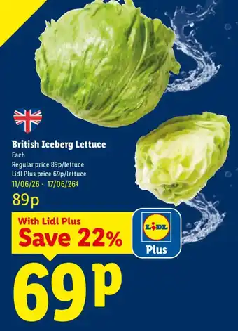 British Iceberg Lettuce