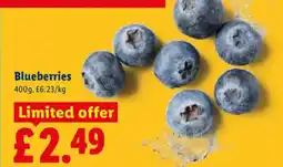 Lidl Blueberries offer