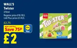Lidl WALL'S Twister offer