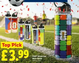 Lidl FIFA World Cup Water Bottle offer
